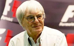 Bernard Ecclestone, presidente della Fom: società che organizza e dirige la Formula 1