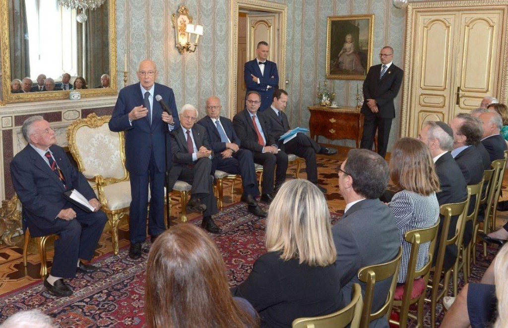 L'incontro di oggi tra Napolitano e la delegazione del CNB