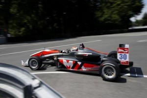 Verstappen al volante della sua Dallara in Formula 3