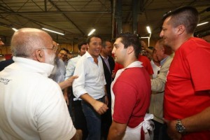 Matteo Renzi a festa dell'unita' di bologna - foto nucci benvenuti