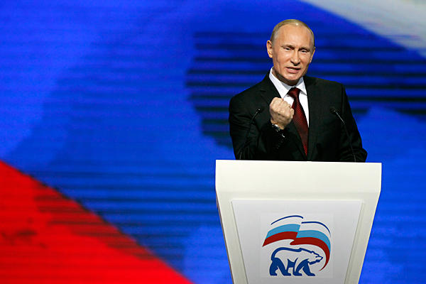 russia ucraina Vladimir putin, a una kermesse del suo partito