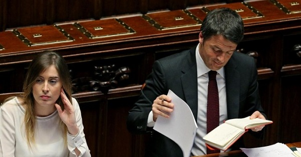 diretta italicum renzi e boschi avanti con le riforme oggi la volta buona