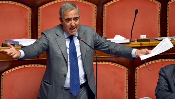 Il senatore di Forza Italia Maurizio Gasparri