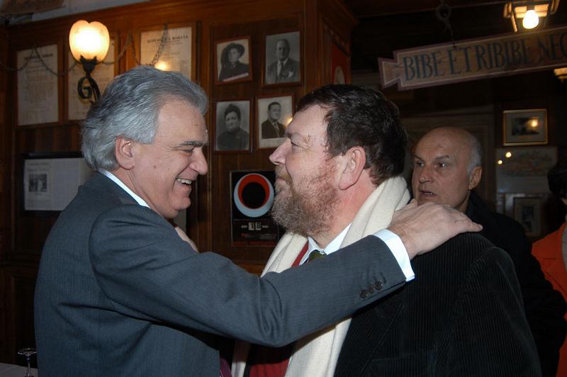 Denis Verdini e Giuliano Ferrara