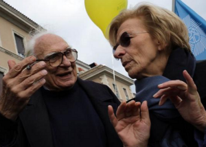 sfilano in corteo e discutono pannella e bonino