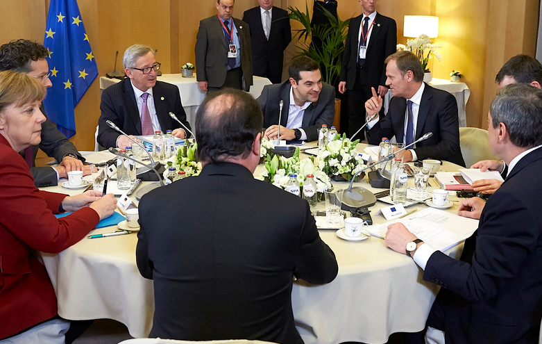 immagine incontro eurogruppo con leader europei