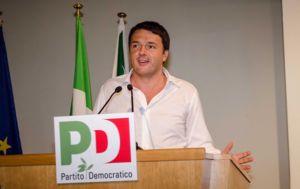 Il premier-segretario Matteo Renzi