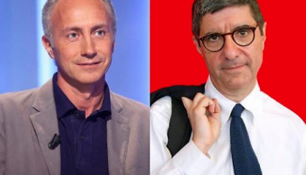 Marco Travaglio e Gianni Riotta
