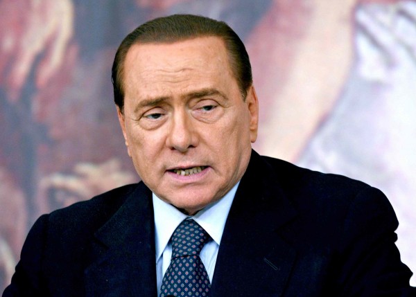 L'ex premier Silvio Berlusconi