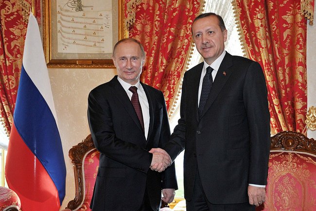 aereo russo abbattuto Turchia e Russia Vladimir Putin e Recep Tayyip Erdogan