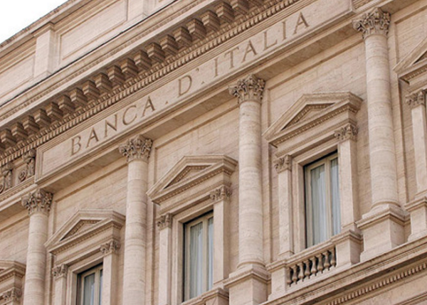 Salvataggio banche, Governo, Bankitalia, immagine della facciata esterna della sede della banca d'itali