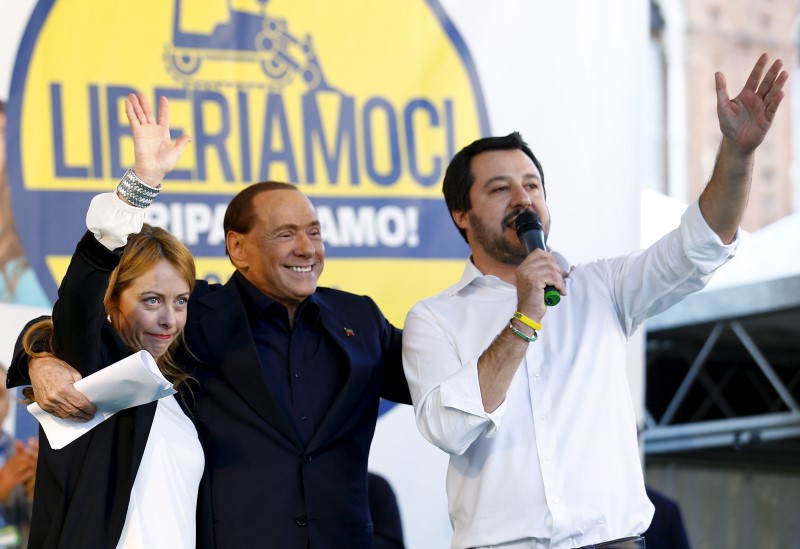 sindaco milano berlusconi salvini