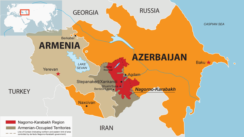 tensione armenia azerbaigian, guerra nagorno karabakh