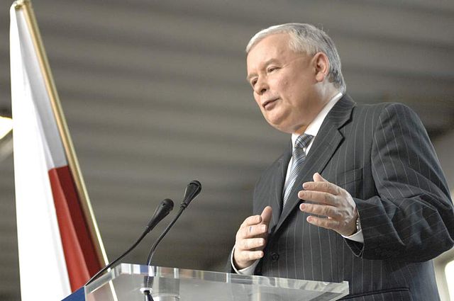 jaroslaw kaczynski polonia