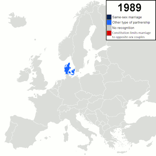 unioni civili, mappa dell'Europa