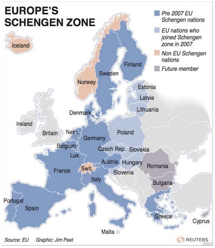 frontiere europee, chiudere frontiere, abolizione schengen, referendum brexit