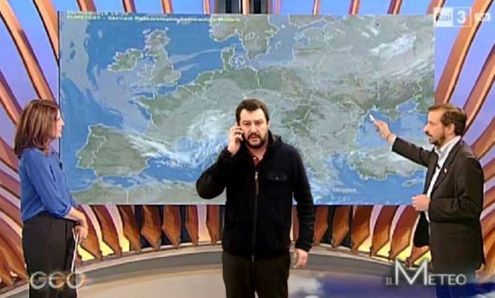 Salvini al Meteo