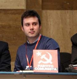 Alessandro Mustillo, candidato a sindaco di Roma per il Partito Comunista di Marco Rizzo