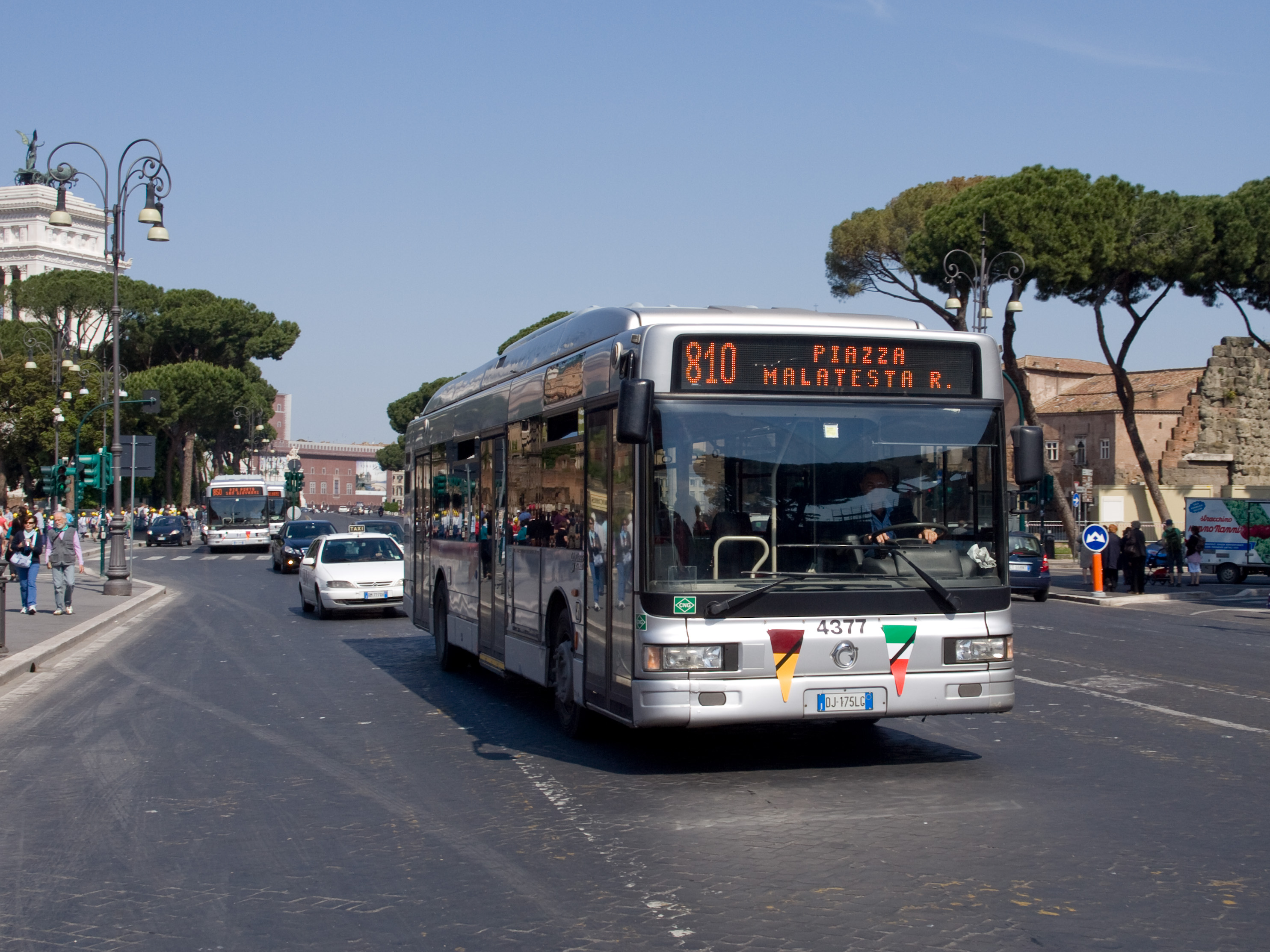 Mobilità nel centro di Roma