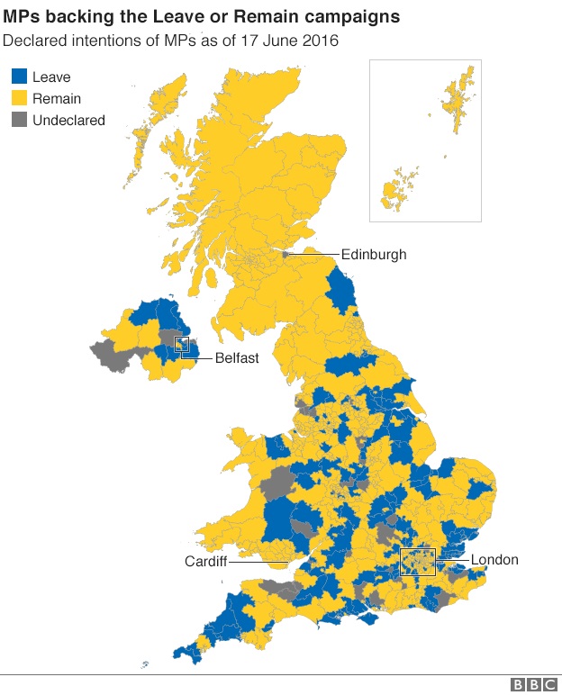 referendum brexit intenzioni di voto parlamentari