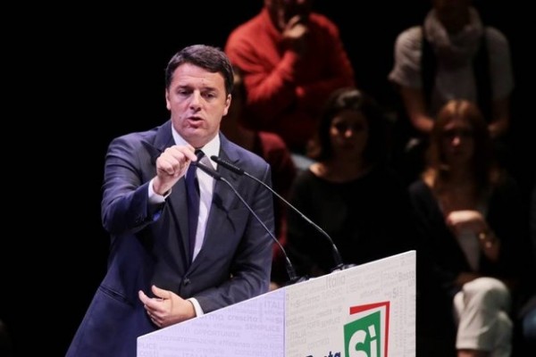 Renzi, referendum costituzionale