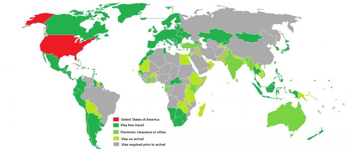 mappa visa