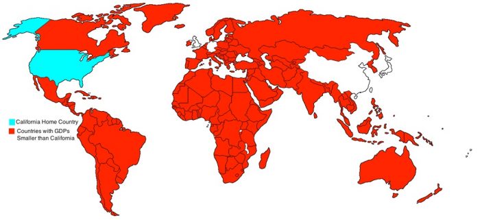 mappe california 2