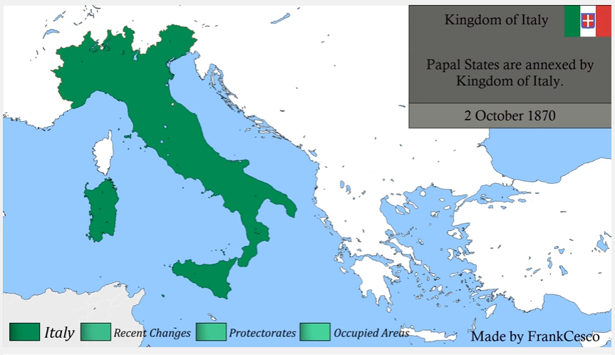 La storia d'Italia in un video, dal 1859 a oggi tutti i cambiamenti  territoriali Termometro Politico