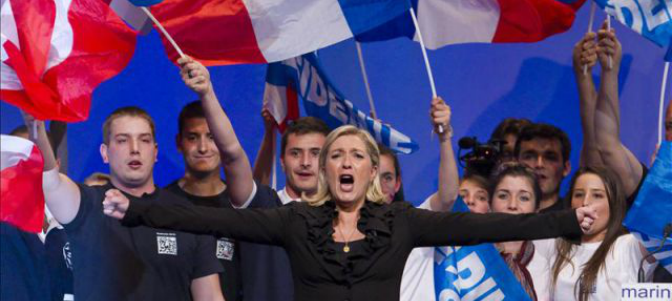 elezioni francia, marine le pen, macron