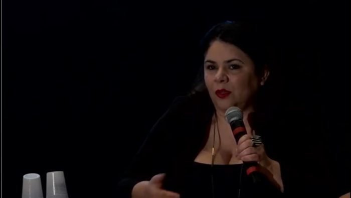 Michela Murgia al festival del giornalismo di Perugia 2017