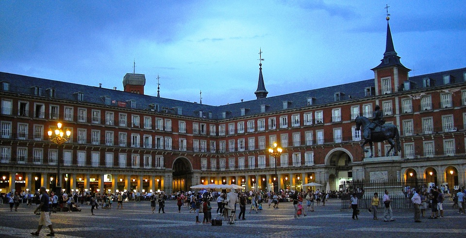 rette universitarie, Madrid Plaza Mayor
