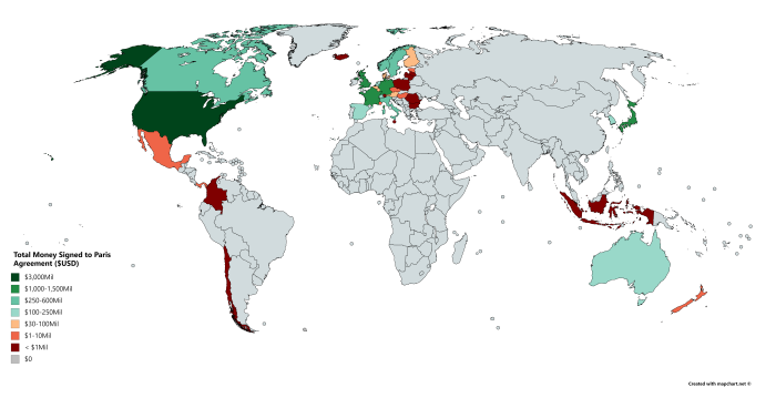 mappe accordo di parigi 