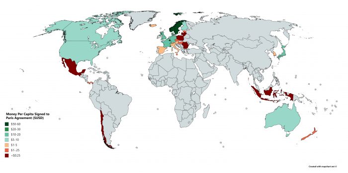 mappe accordo di parigi