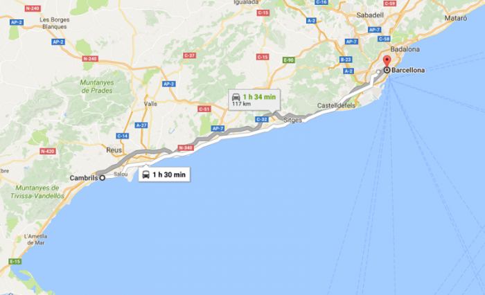 Attentato Barcellona live: mappa degli eventi