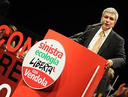 congresso sel vendola il pd non e il nostro destino