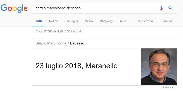 Sergio Marchionne morto bufala 6