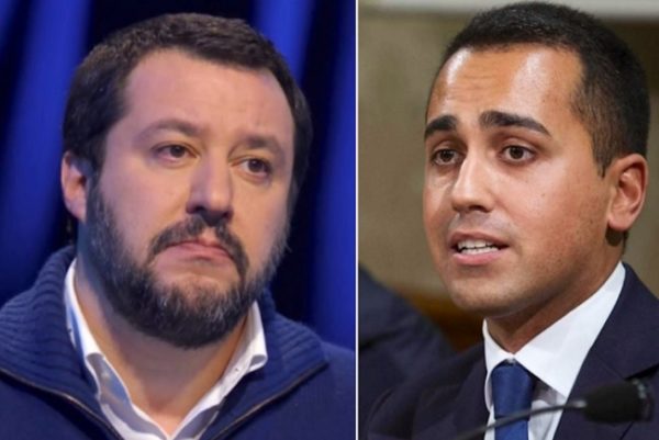 sondaggi politici, Salvini a Di Maio porti chiusi, sui migranti decido io