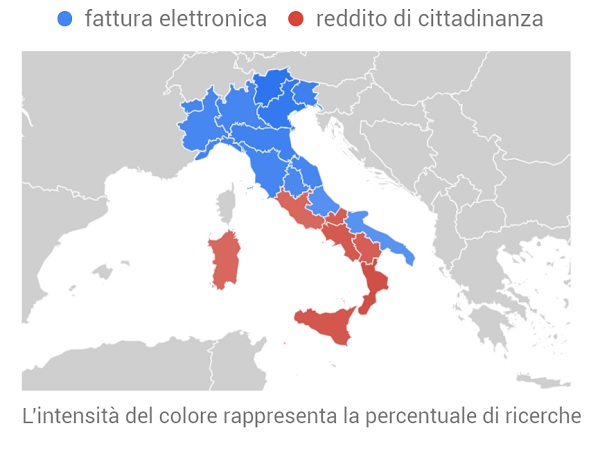 Fattura elettronica vs reddito di cittadinanza 1