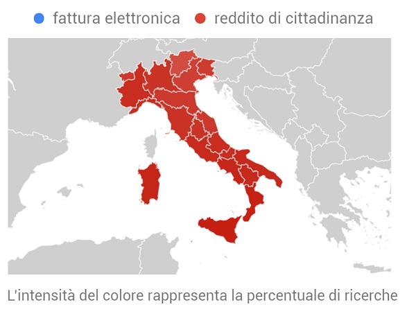 Fattura elettronica vs reddito di cittadinanza 5