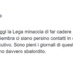 Governo ultime notizie: contatti Salvini-Berlusconi