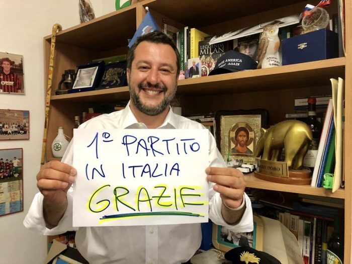 elezioni europee, salvini