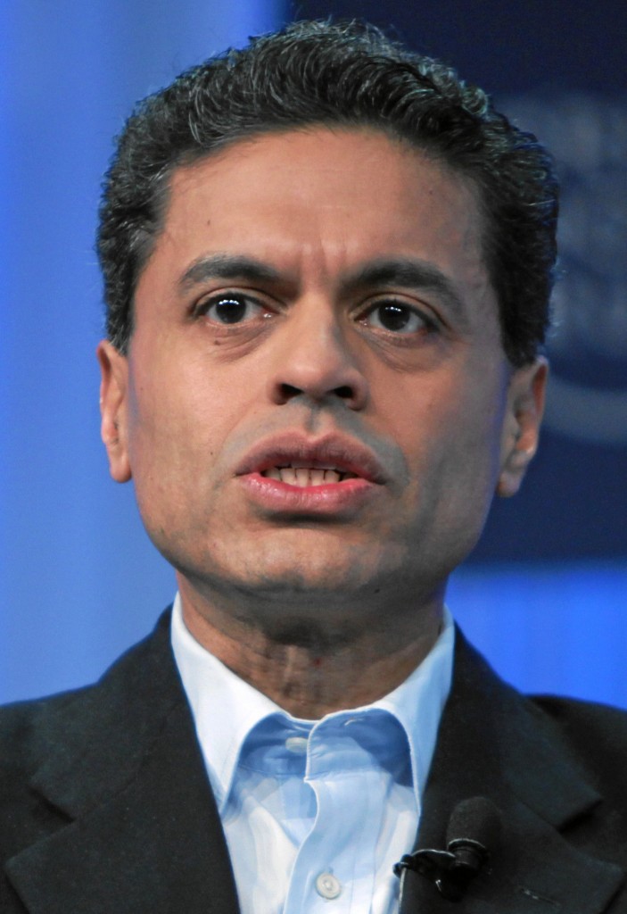 Il giornalista Fareed Zakaria USA