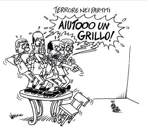 grillo e i partiti