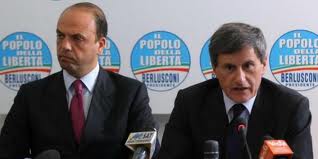 alfano e alemanno, pdl