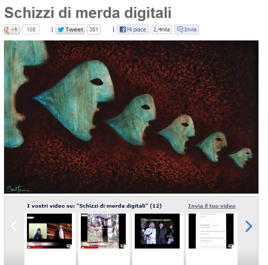 schizzi di merda digitali