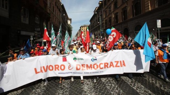 cgil cisl uil insieme dopo dieci anni