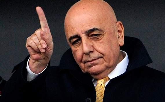 Galliani saluta il Milan