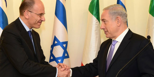 Letta-Netanyahu: “Italia e Israele nella stessa culla”