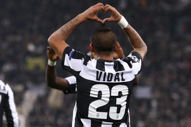 Vidal e la Juve volano