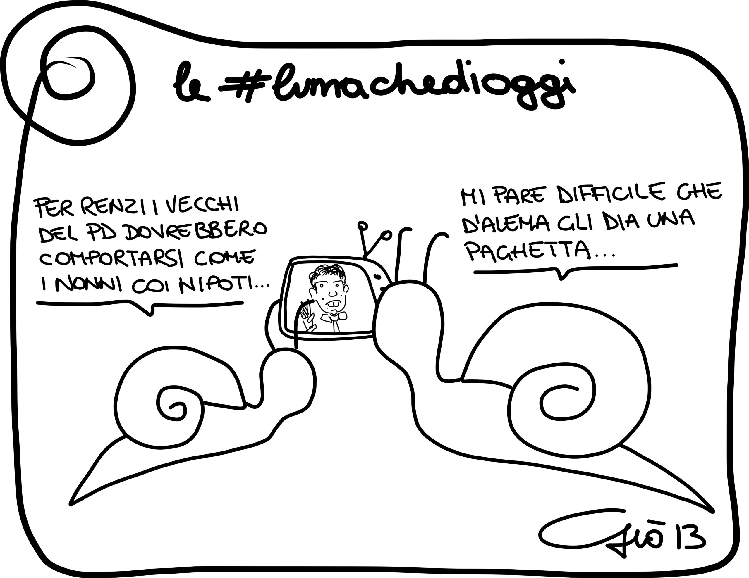 Le #lumachedioggi: nonni.